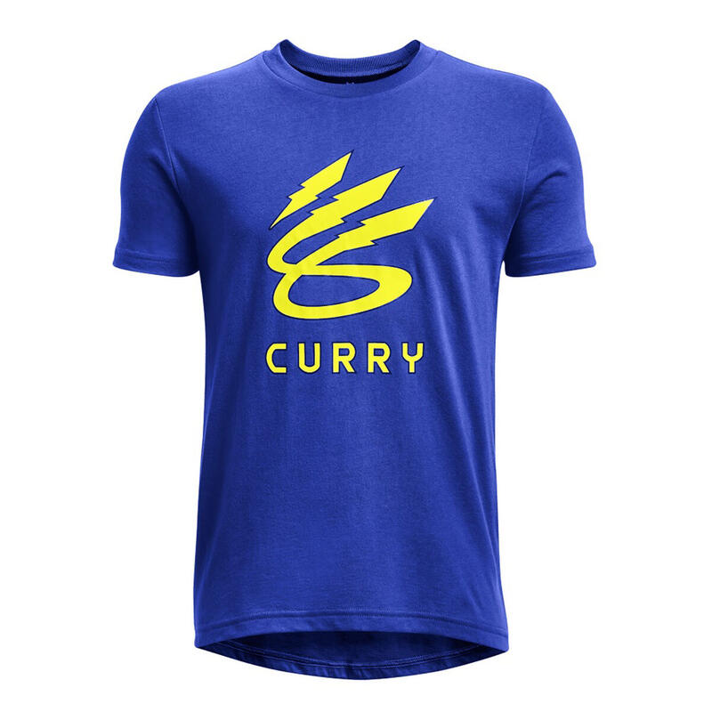 Camisola de Manga Curta Homem Curry Lightning Logo