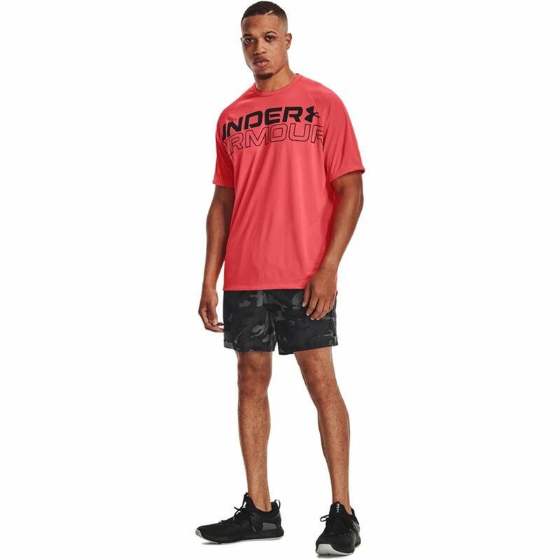 Camiseta de Manga Corta Hombre Under Armour Tech 2.0 Rojo