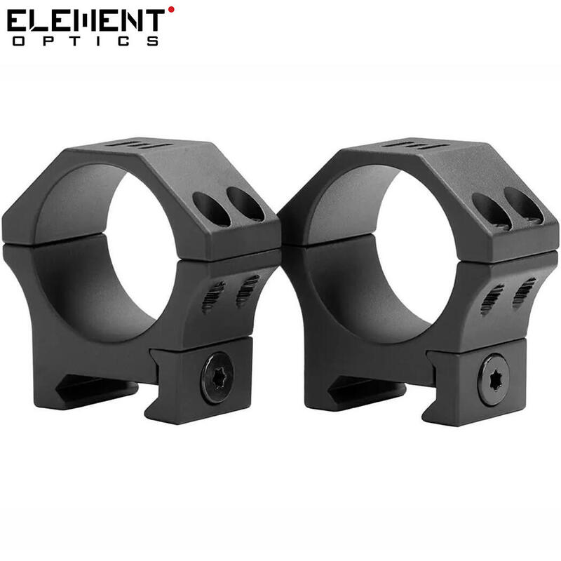 ELEMENT OPTICS XT MONTAGES 2PC 30MM BAS WEAVER/PICATINNY