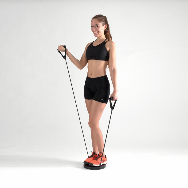 Disco de cardio giratório InnovaGoods Cardio com guia de exercícios