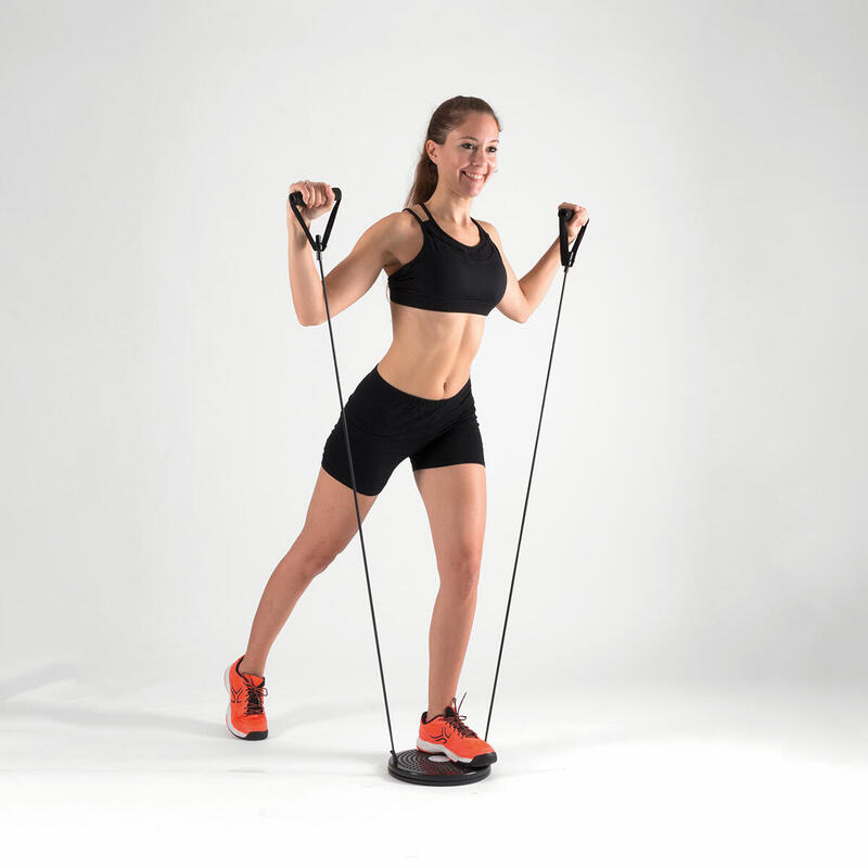 Disco de cardio giratório InnovaGoods Cardio com guia de exercícios