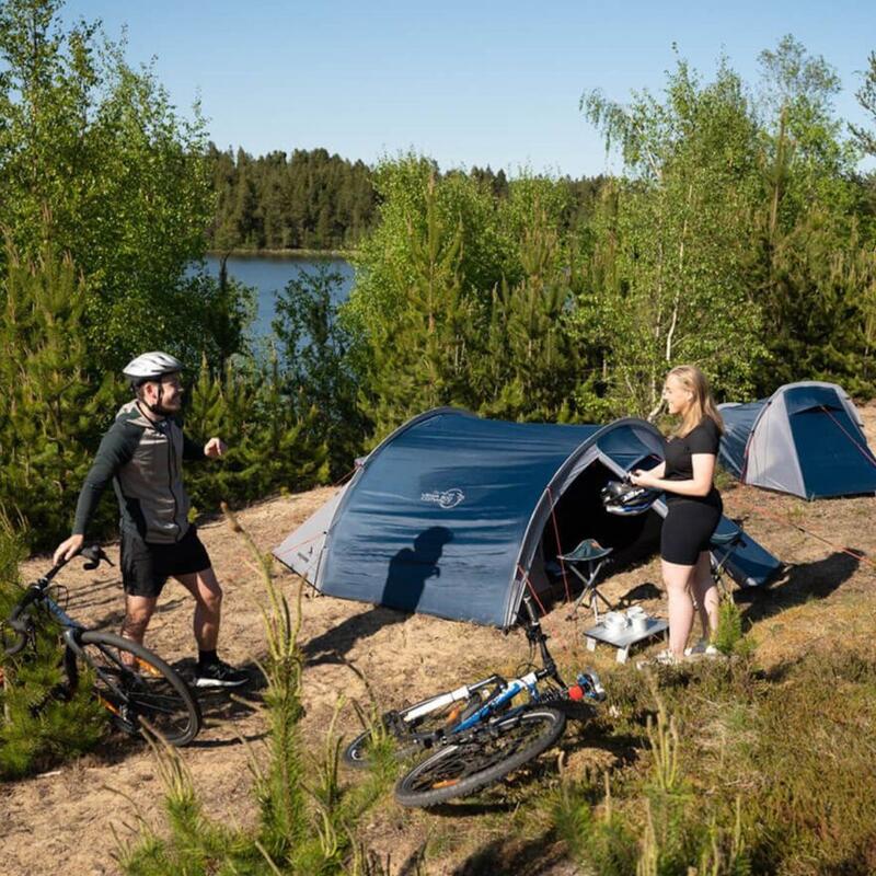 Tenda per vacanze in bicicletta fino a 3 persone - Vega 300