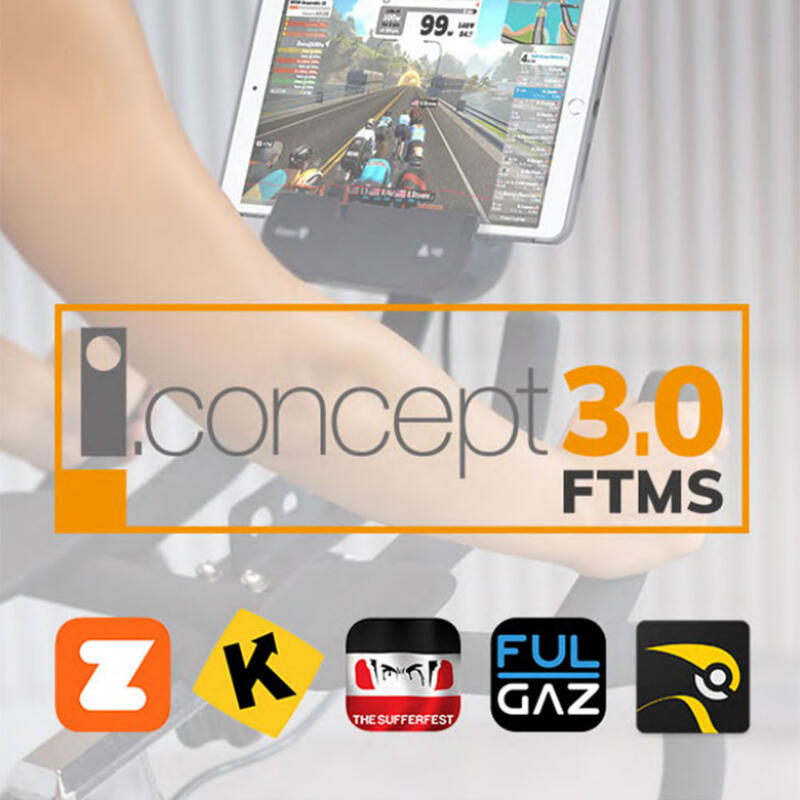 Soporte tablet  Zycle 2, Para bicicleta o ZBike, Compatible con tablet y  smartphones, Negro