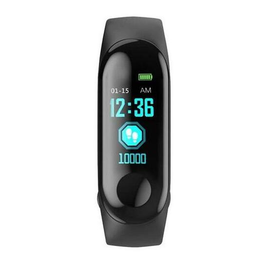 Bracelet d'activités TRAINERBANDBK Noir