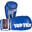 FIGHT STARS blue 10 oz