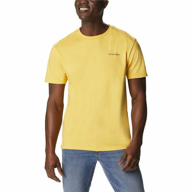 Camiseta de Manga Corta Hombre Columbia North Cascades™ Amarillo