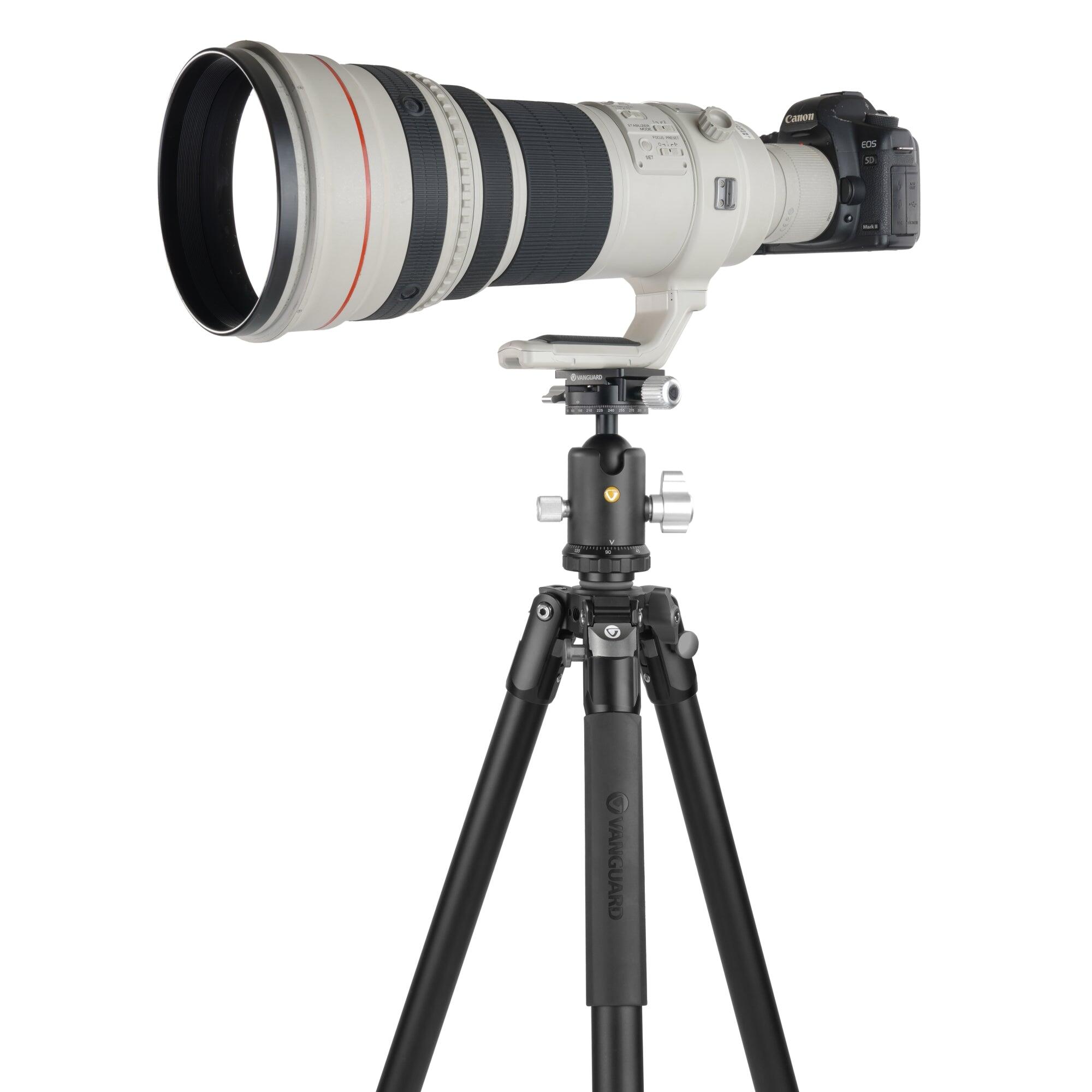 Treppiede in alluminio con testa a sfera 2 assi Vanguard Veo 3 303AB 7/7