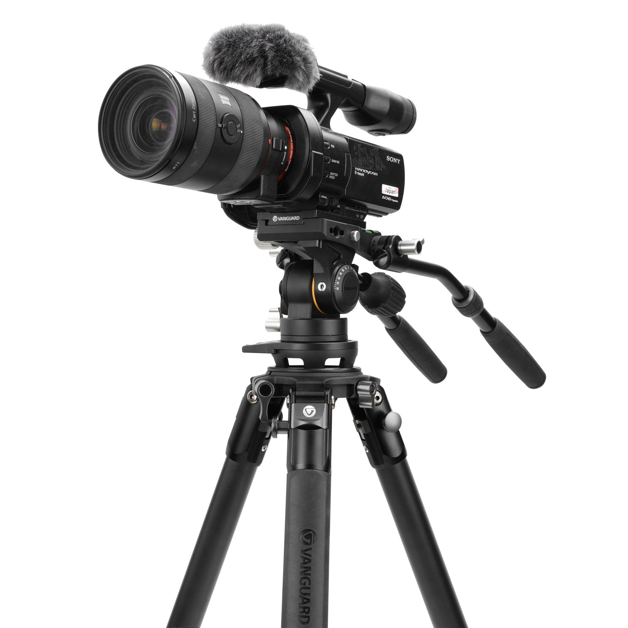 Trípode de vídeo de aluminio rótula Veo PV-18 Vanguard Alta Pro 3VRL 303AV18 5/7