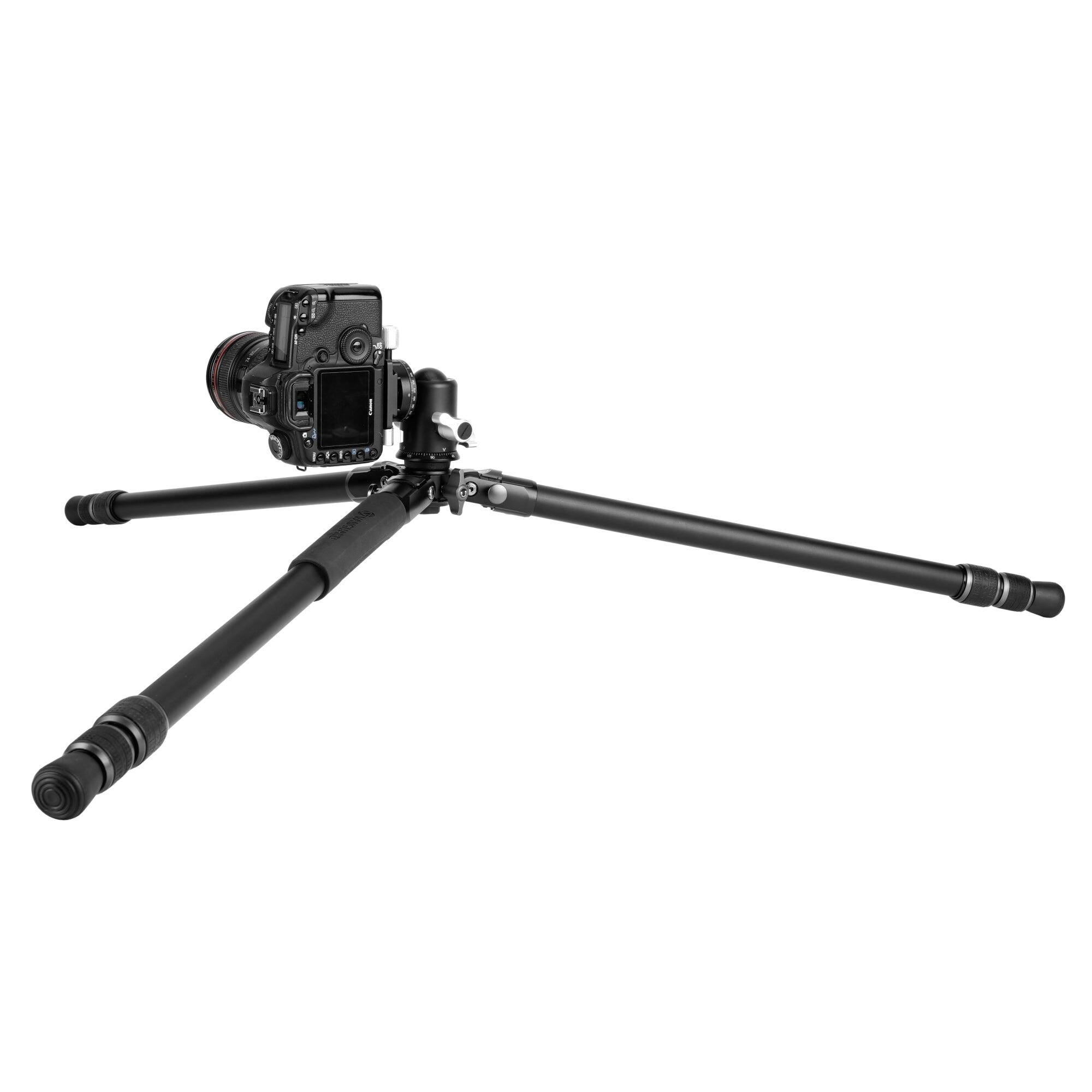 Treppiede in alluminio con testa a sfera 2 assi Vanguard Veo 3 303AB 5/7