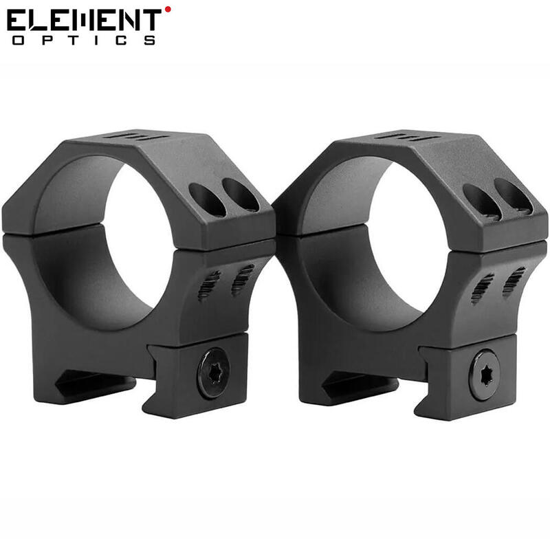 ELEMENT OPTICS XT MONTAGES 2PC 30MM MOYEN WEAVER/PICATINNY