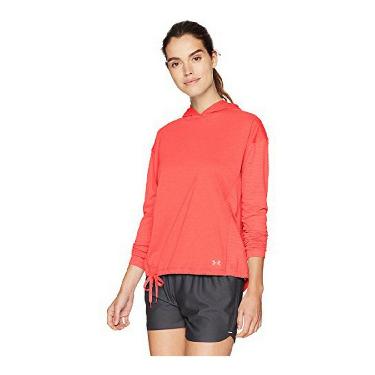 Tee-shirt Manches Longues Femme Under Armour 1320799-819 Rose 1/5