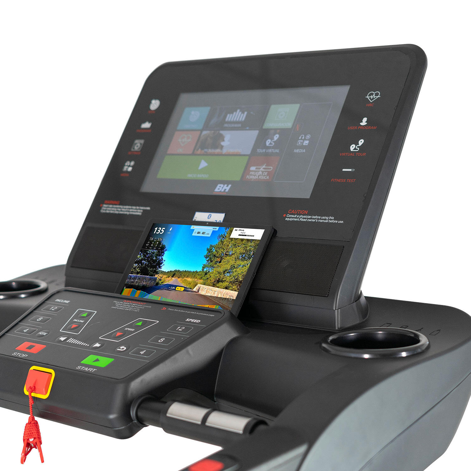 Tapis roulant G6178TFTE ZX23 Touchscreen TFT, Multimediale 3/7