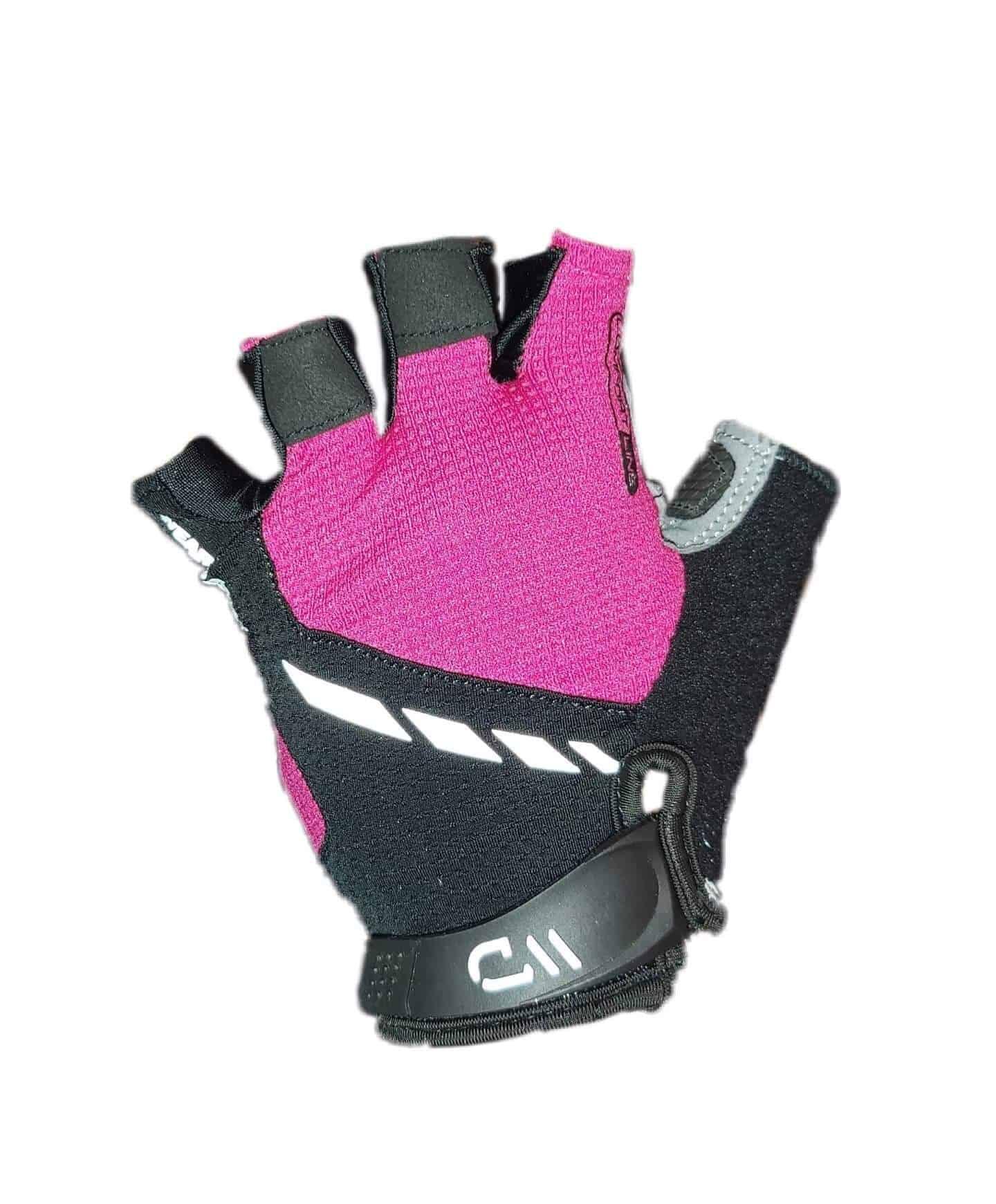Gants vélo PERFORMANCE GEL Rose/noir 2/4