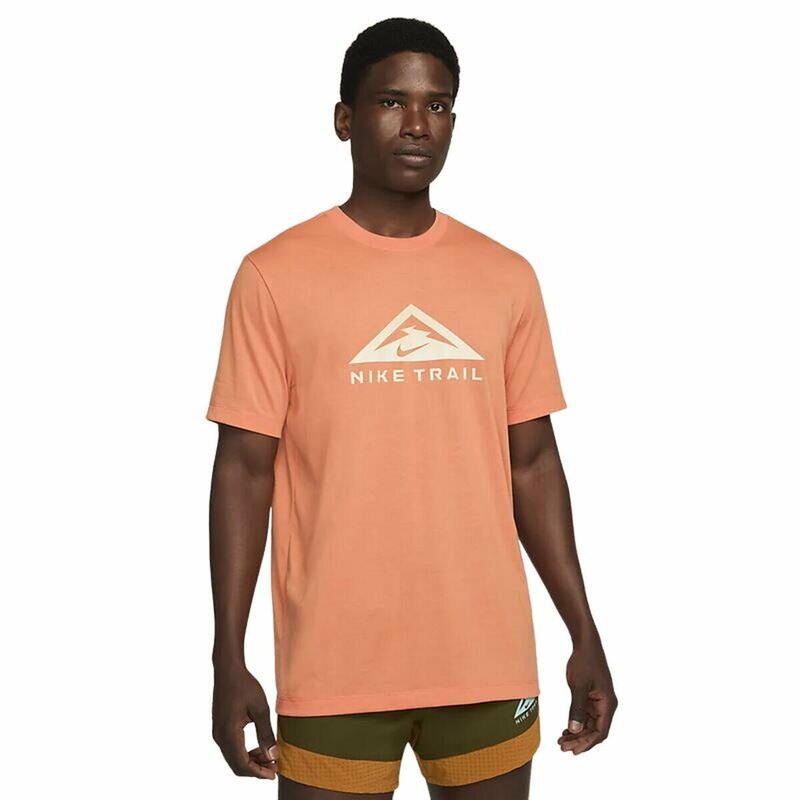 Heren-T-Shirt met Korte Mouwen Nike Dri-FIT Oranje