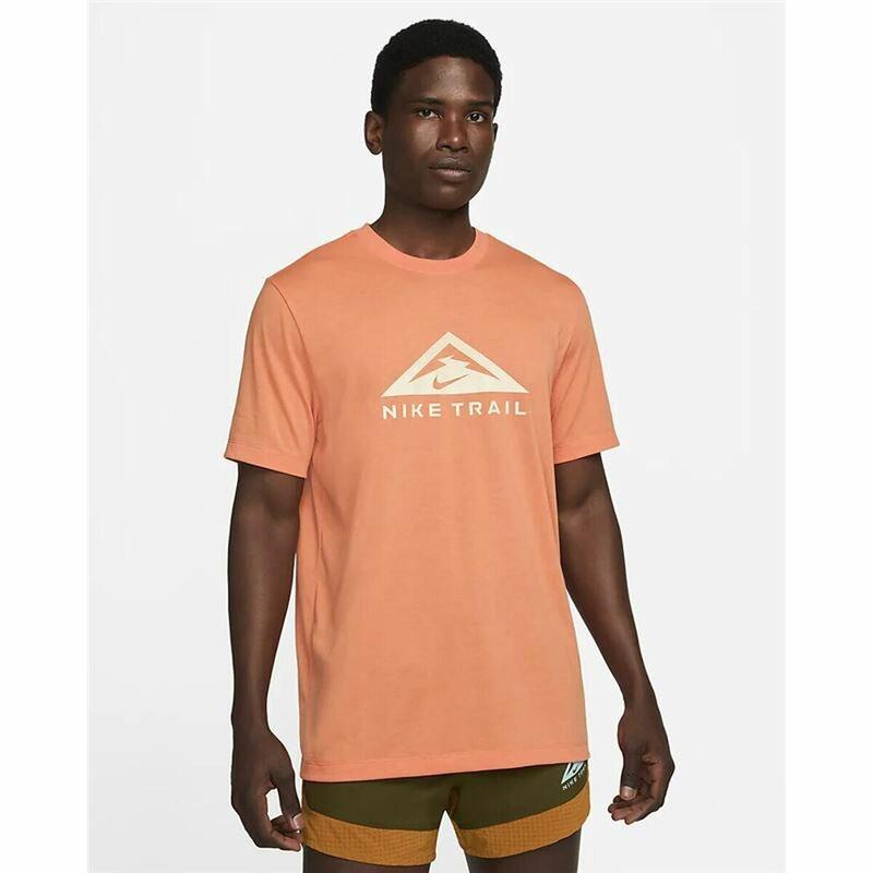 Heren-T-Shirt met Korte Mouwen Nike Dri-FIT Oranje