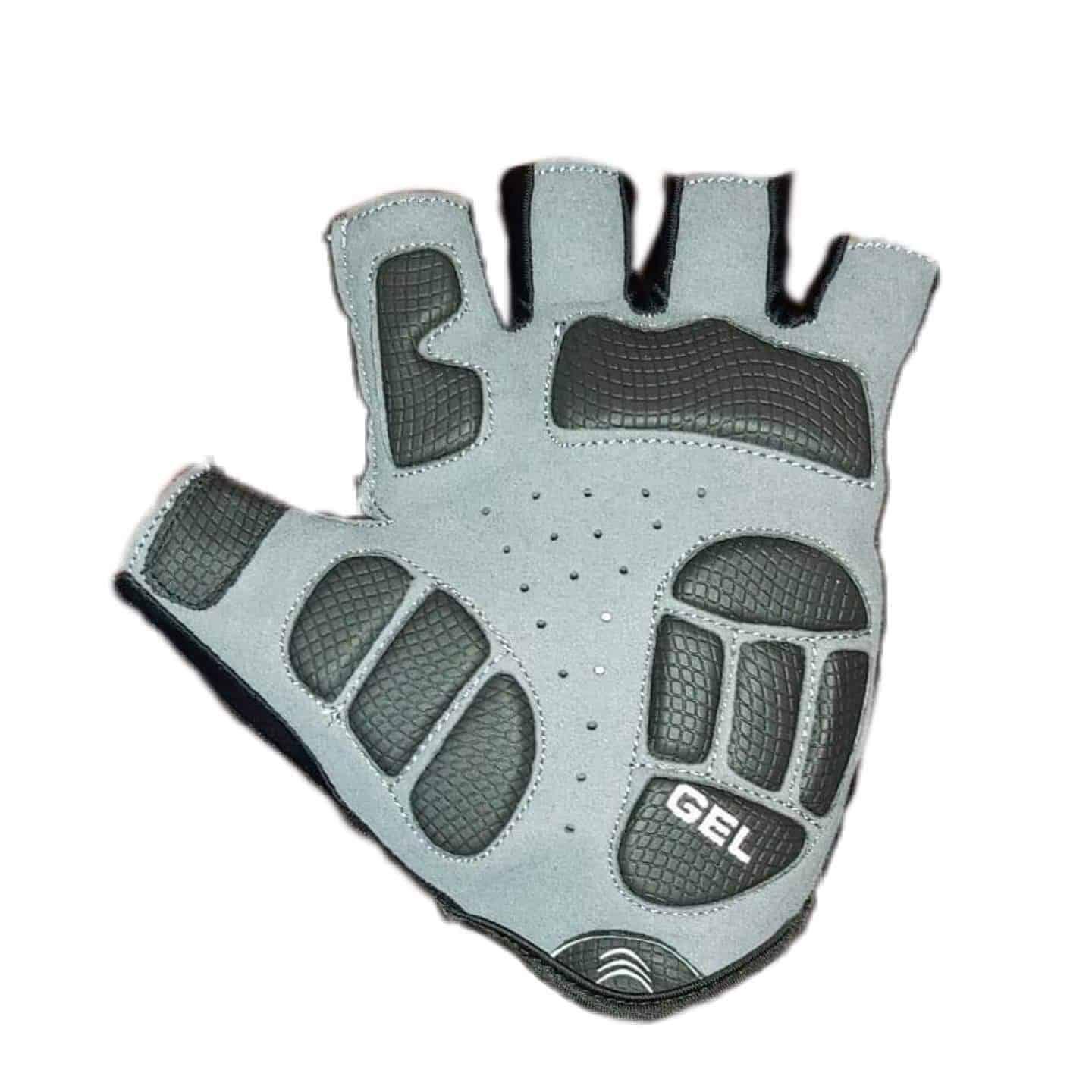 Gants vélo PERFORMANCE GEL Jaune/noir 3/4