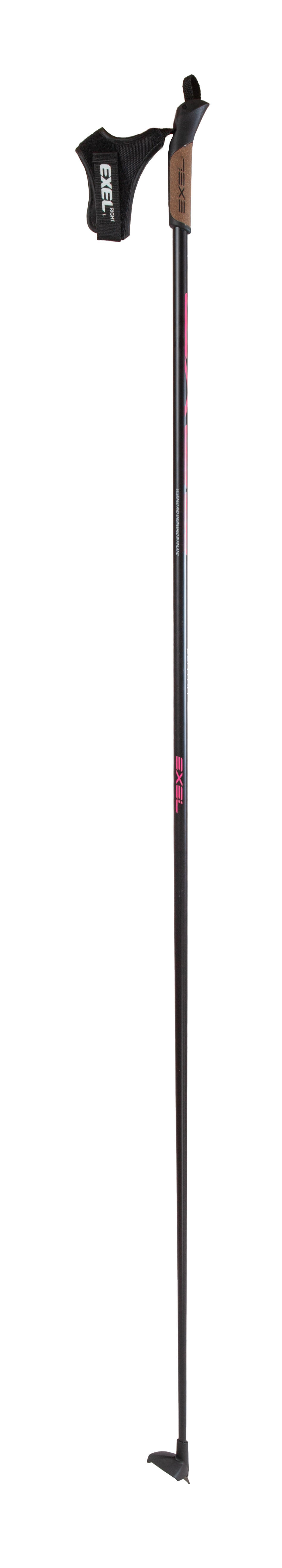 Bâtons de ski de fond CENTRA black/pink 2/4