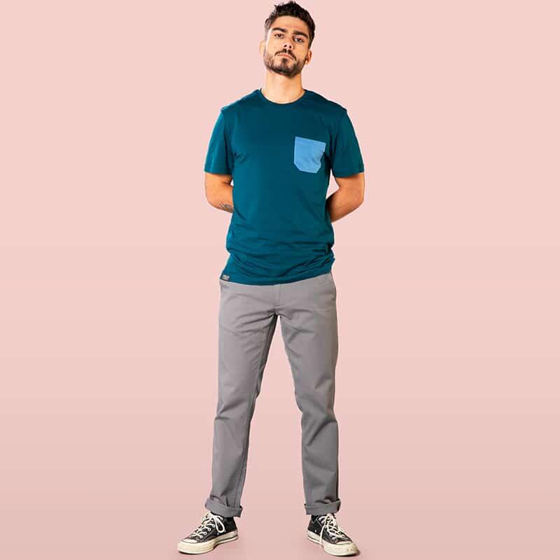 SNAP CLIMBING T-shirt con tasca monocromatica Snap Climbing