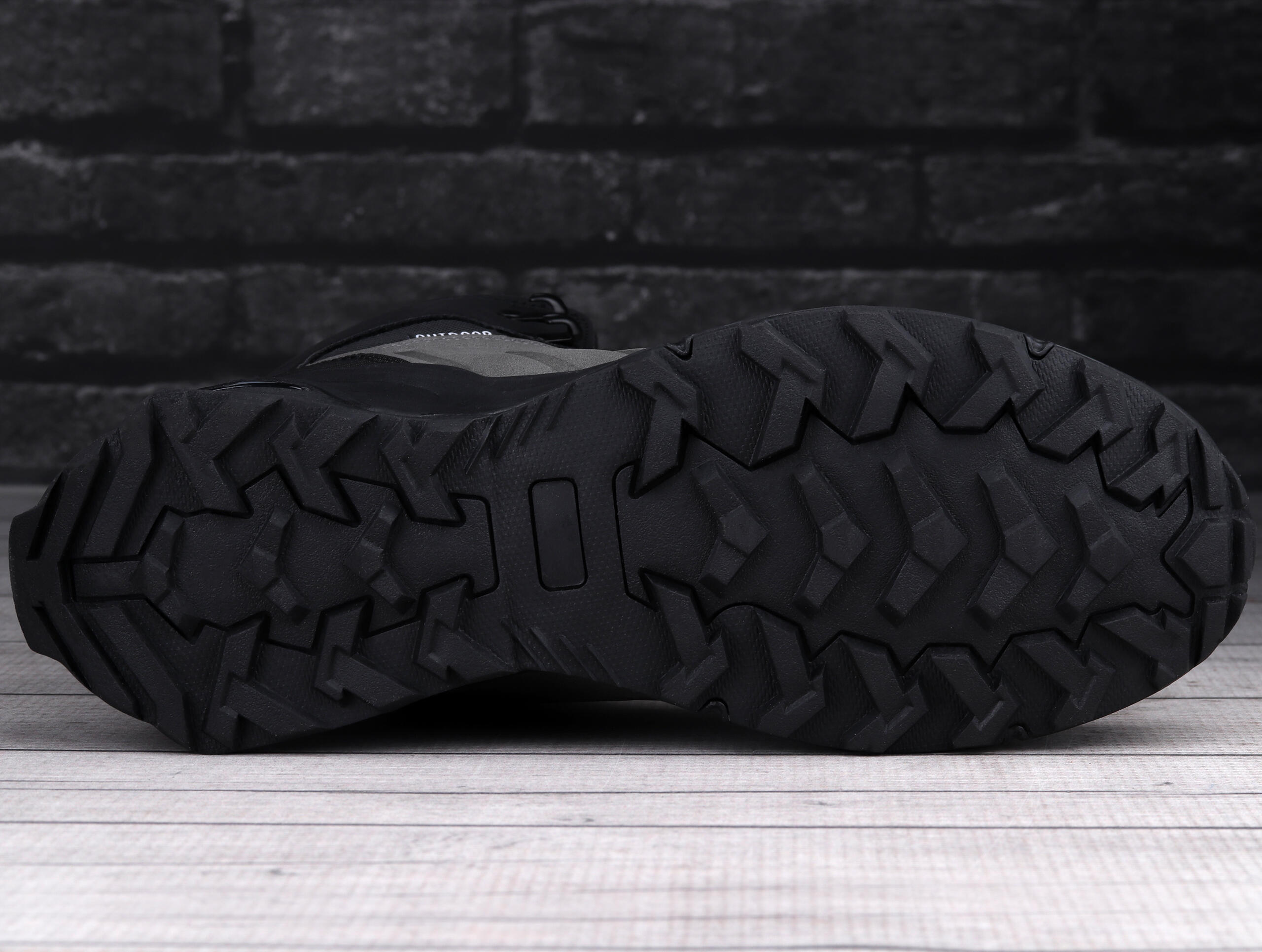 Buty męskie zimowe wysokie trekkingowe DK EXEC GREY BLACK 5/7
