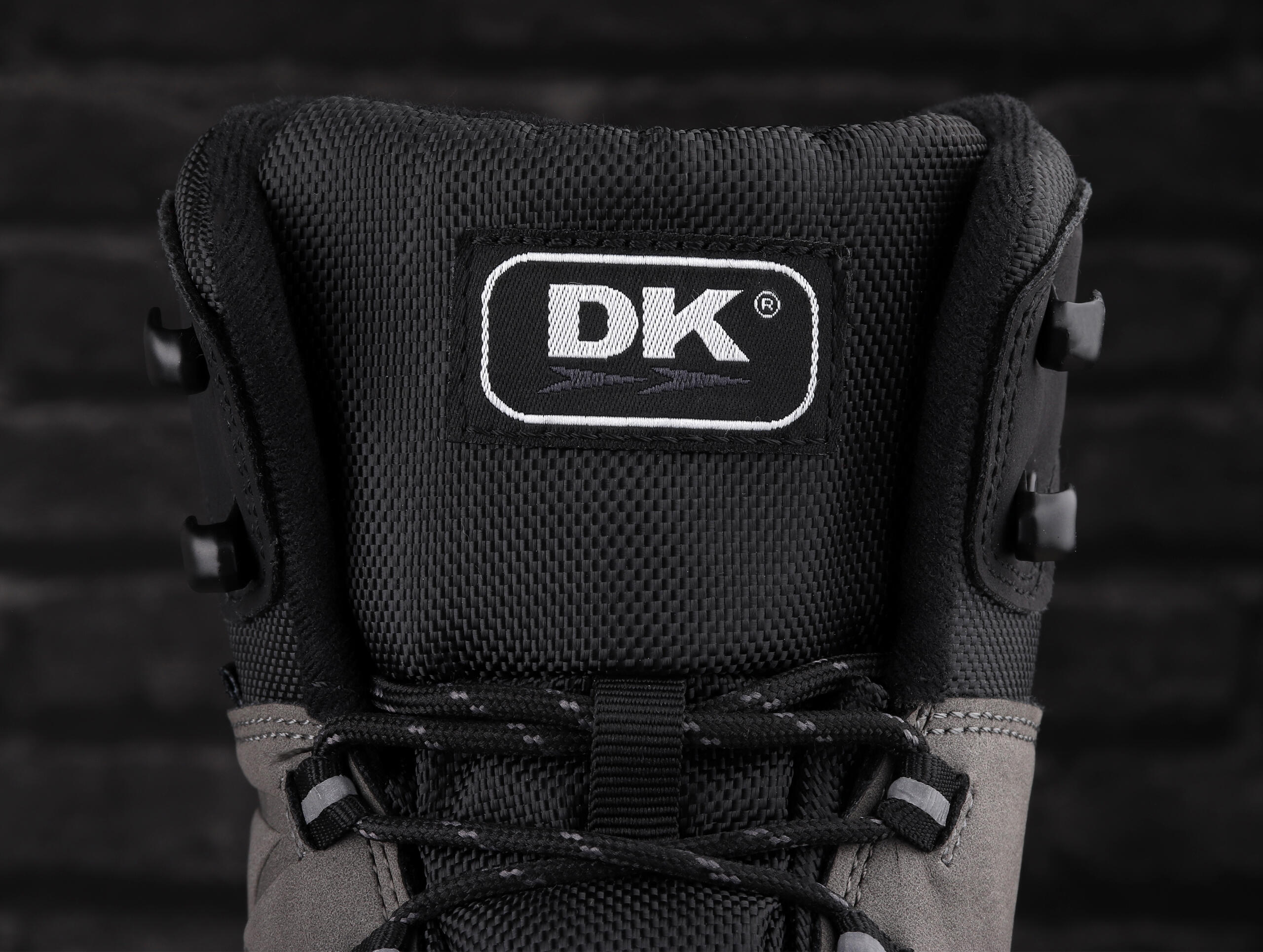Buty męskie zimowe wysokie trekkingowe DK EXEC GREY BLACK 7/7