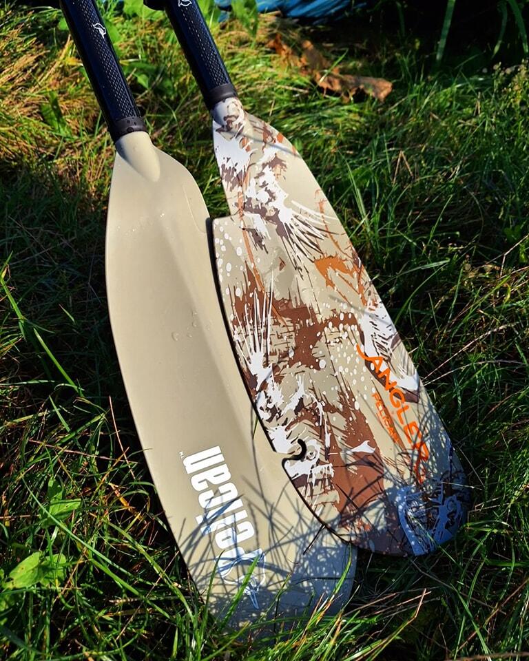 Wiosło kajakowe wędkarskie składane do pływania Pelican Catch 250 cm 7/7
