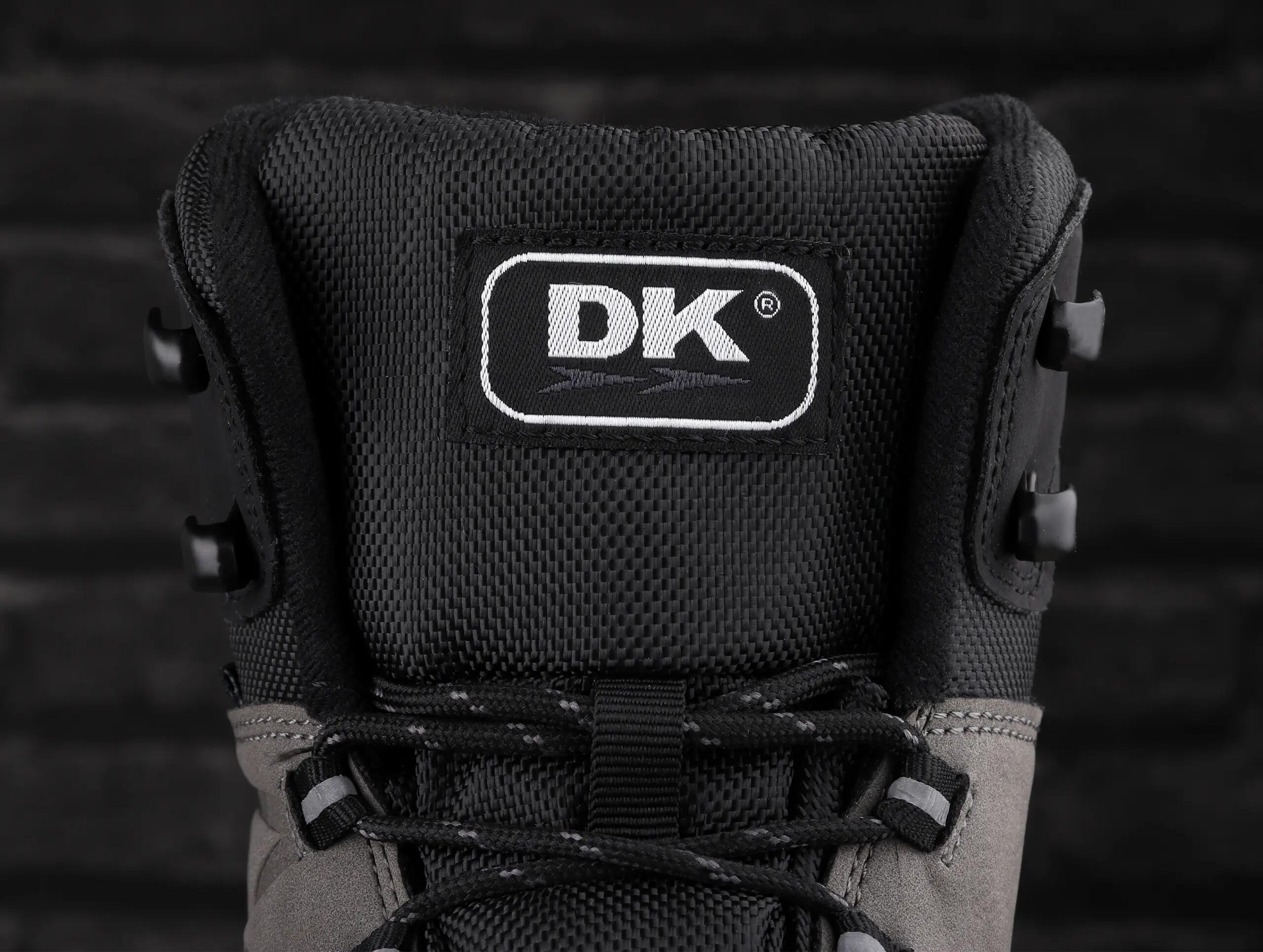 Buty męskie zimowe wysokie trekkingowe DK EXEC GREY BLACK 7/7