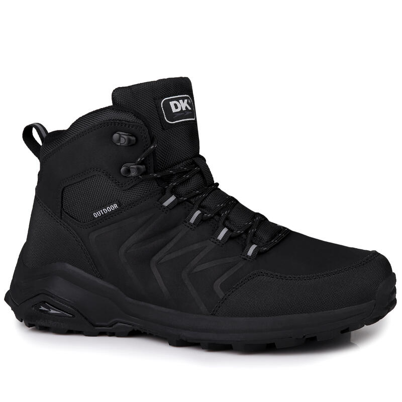 Buty męskie zimowe wysokie sportowe DK EXEC BLACK