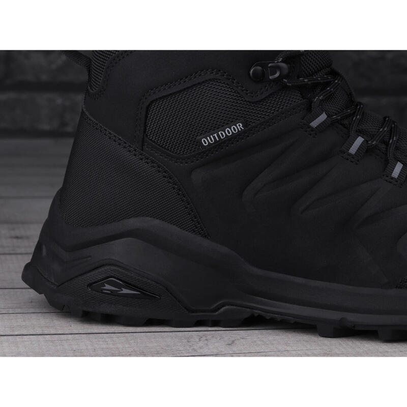 Buty męskie zimowe wysokie sportowe DK EXEC BLACK