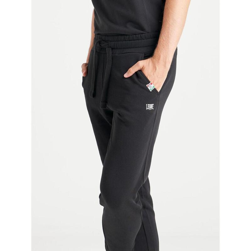 Pantalon polaire homme basique petit logo