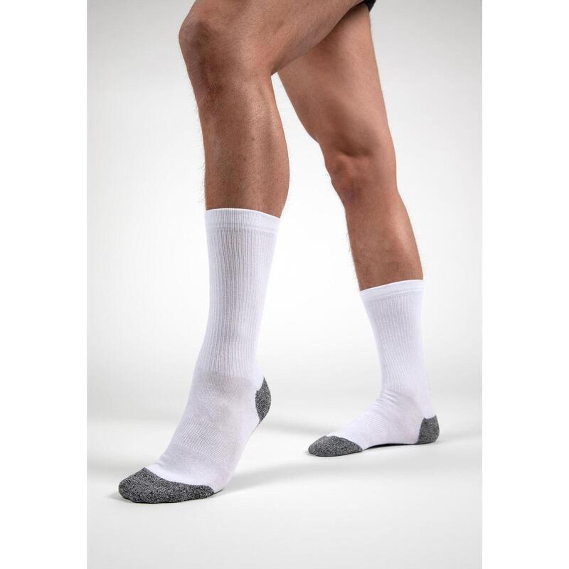 Performance Crew Socks - White - EU 39-42