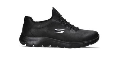 Sportschoenen voor dames skechers summits itz bazik zwart