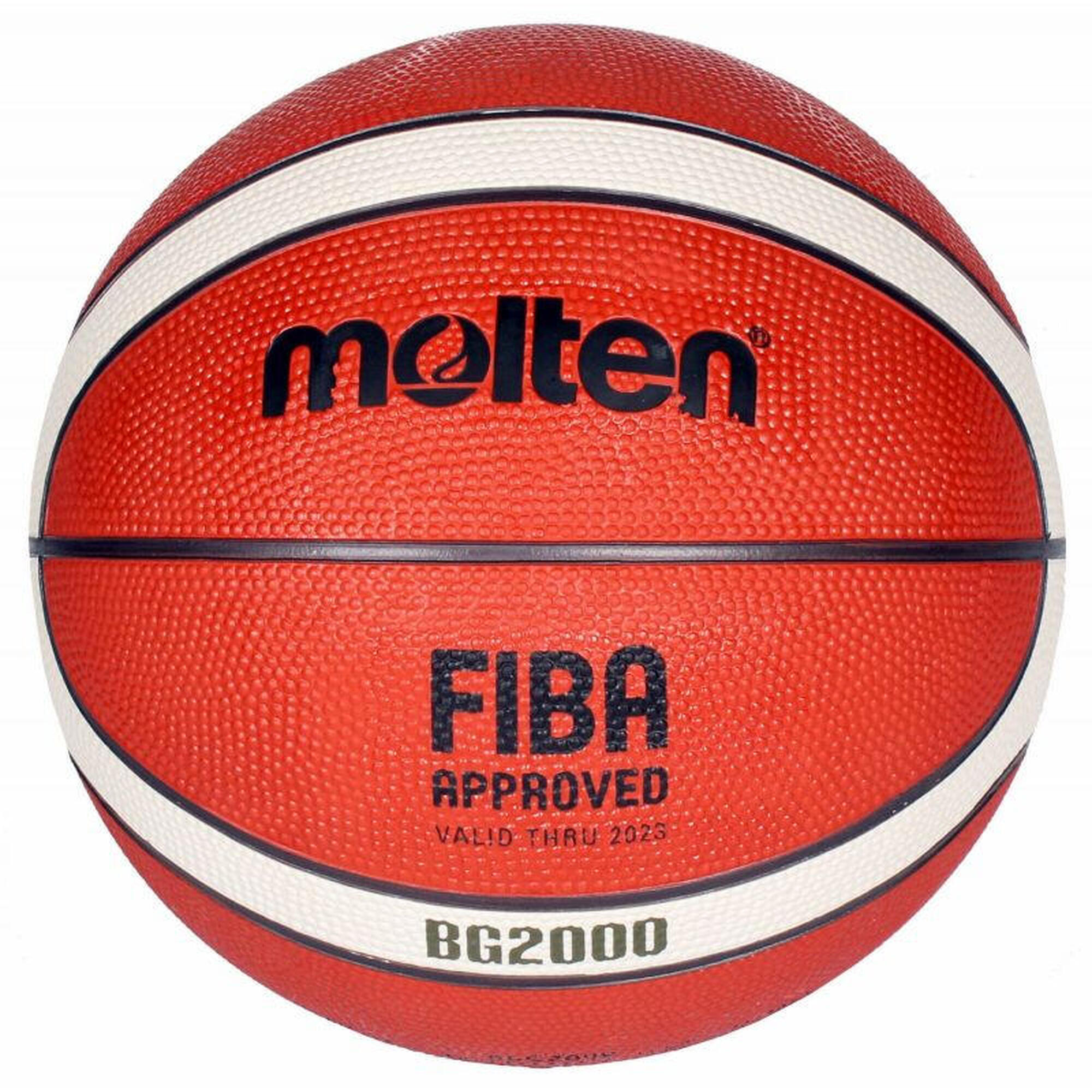 Minge baschet Molten B7G2000, aprobata FIBA, cauciuc, marime 7