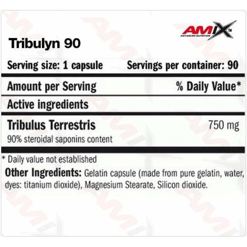 TribuLyn Max 90% - 90 Cápsulas de Amix Nutrition