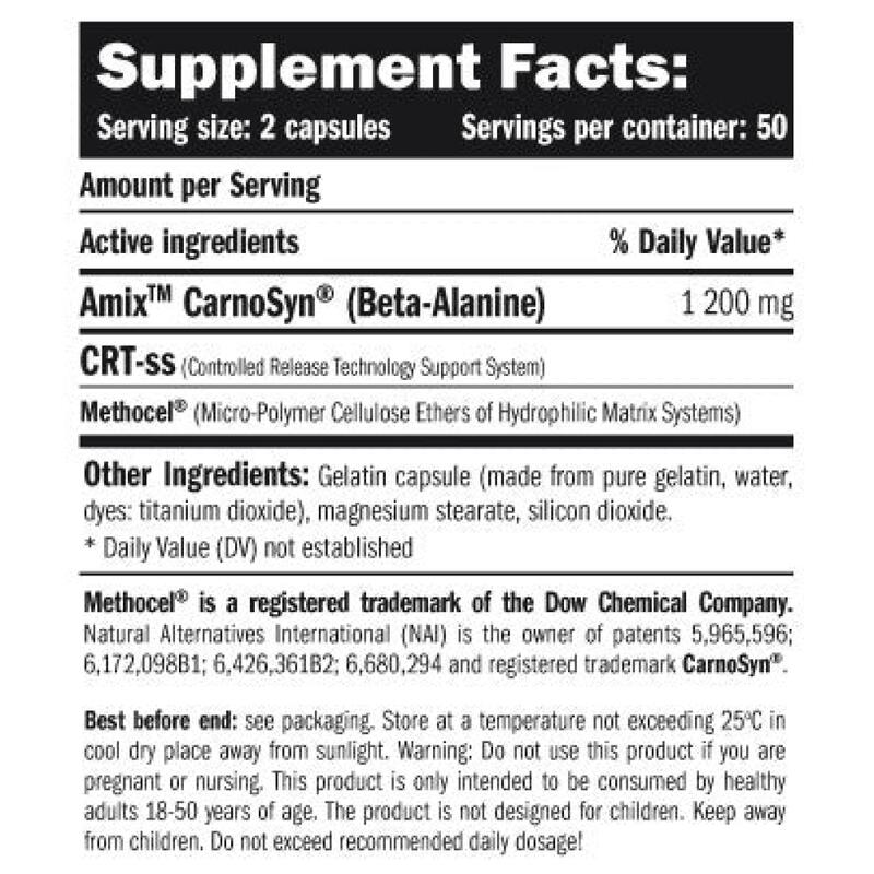 CarnoSyn - 100 Cápsulas de Amix Nutrition
