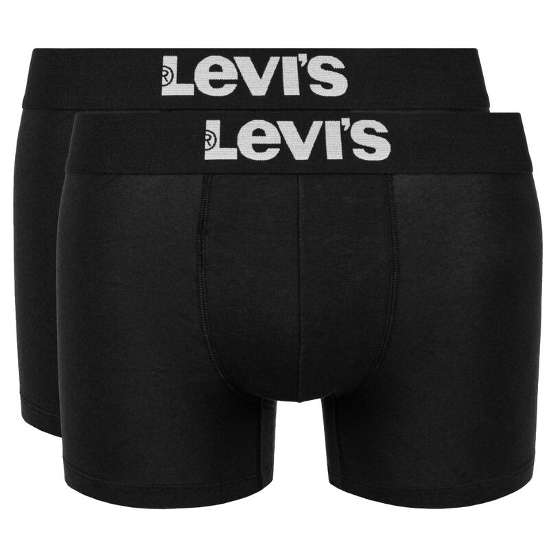 Férfi boxeralsó, Levi's Boxer 2 Pairs Briefs, fekete