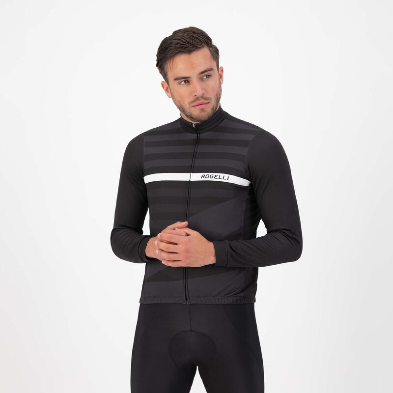 Maillot Manches Longues Velo Homme - Stripe