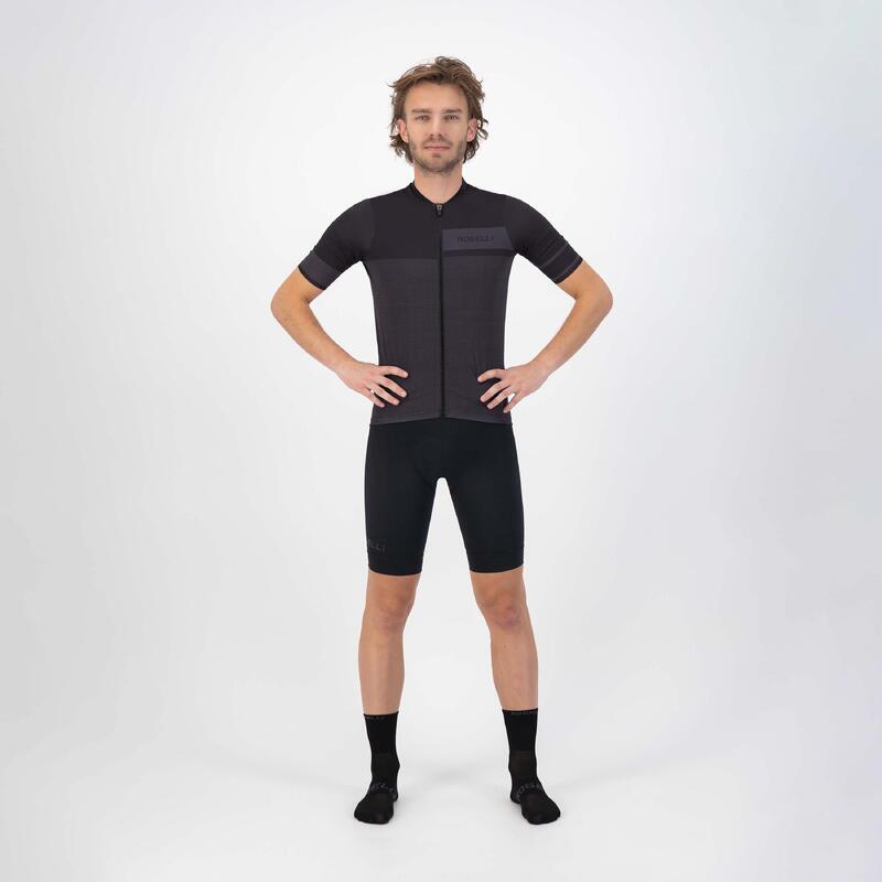 Maillot Manches Courtes Velo Homme - Block