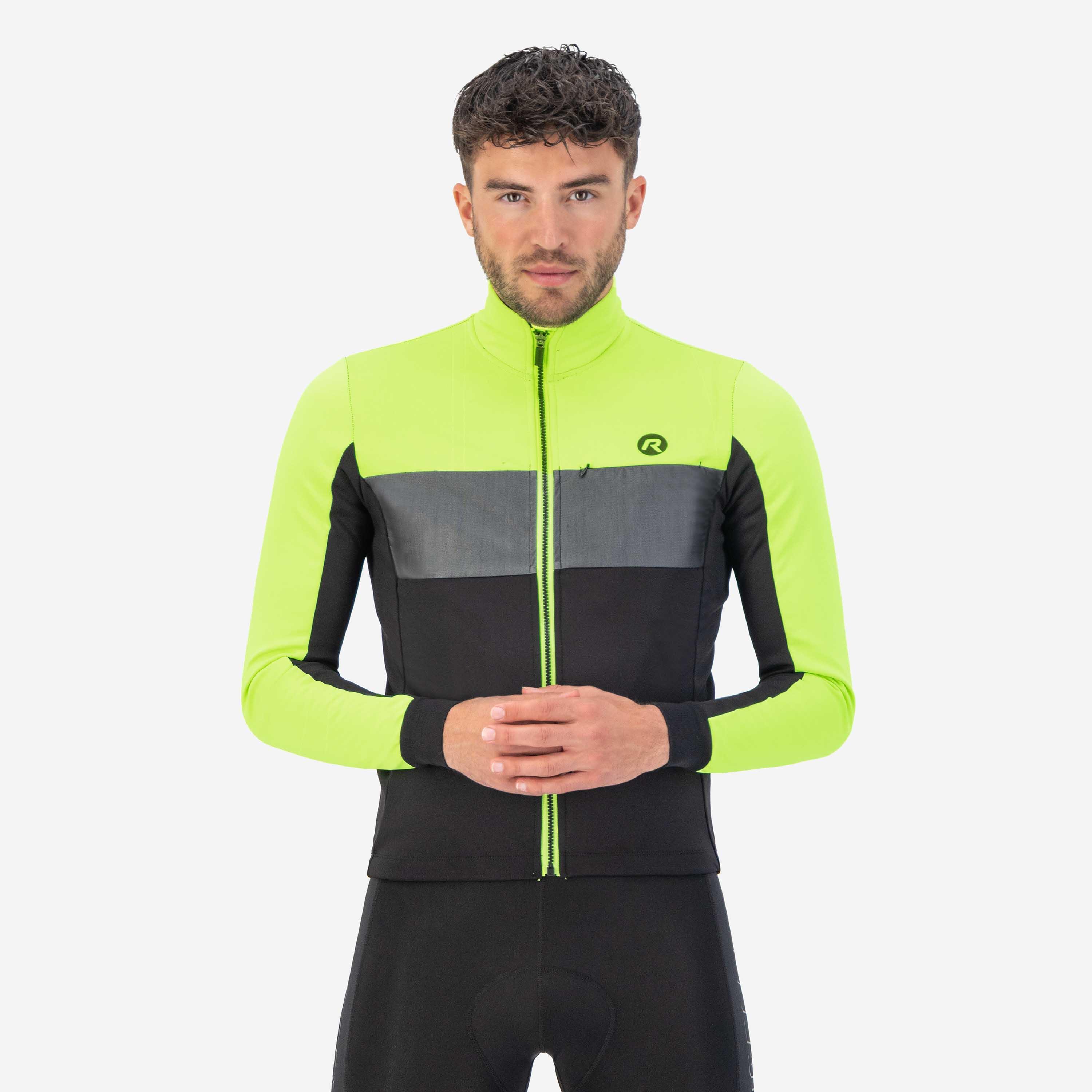 Chaqueta de ciclismo de invierno Hombres Attq Decathlon