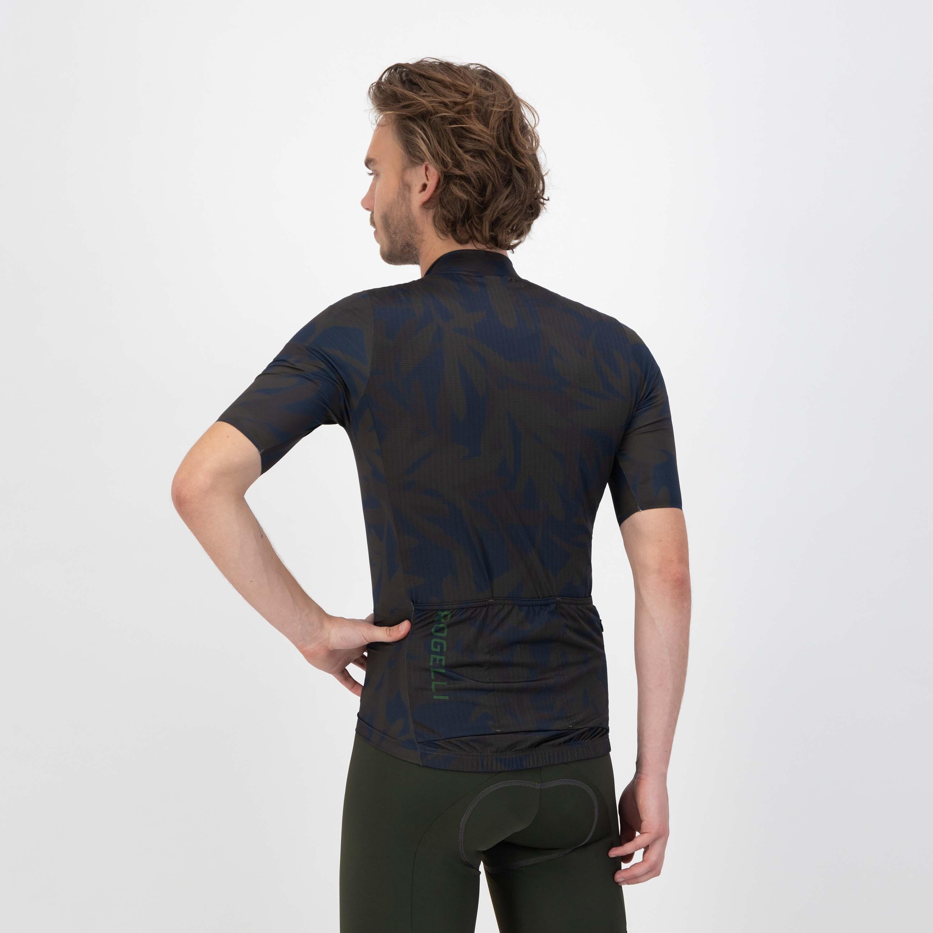 Maillot de ciclismo de manga corta Hombres Jungle Decathlon