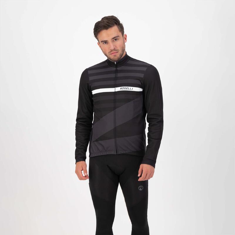 Chaqueta de ciclismo de invierno Hombres - Stripe