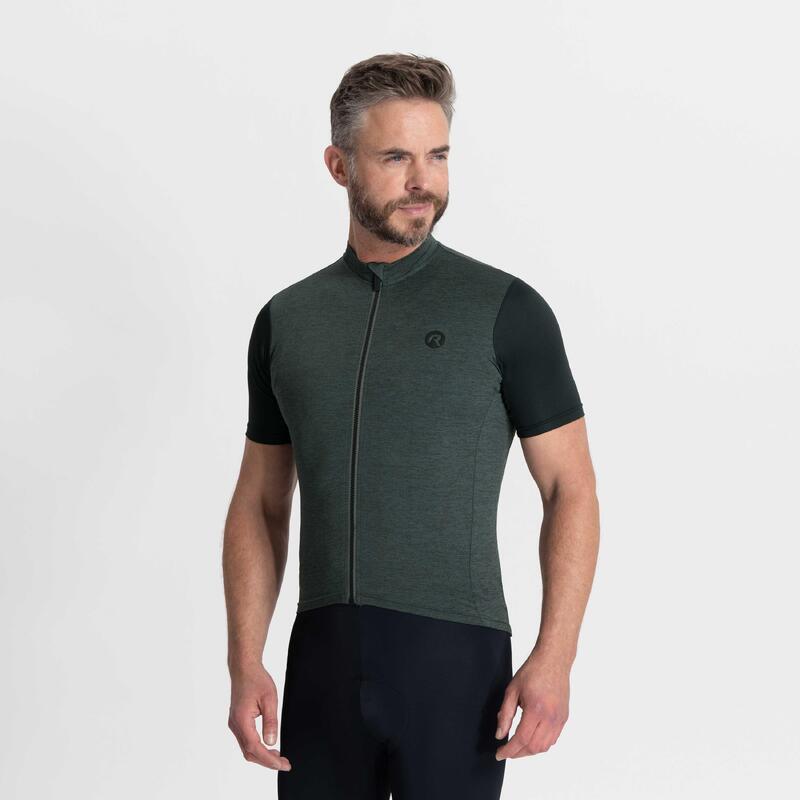 Maillot Manches Courtes Velo Homme - Melange