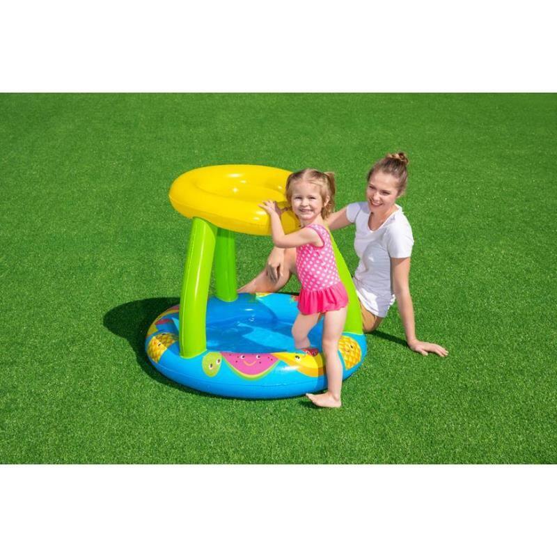 Ø 94 x 89 x 79 cm Bestway Piscine pour Bambins Fruit Canopy Play