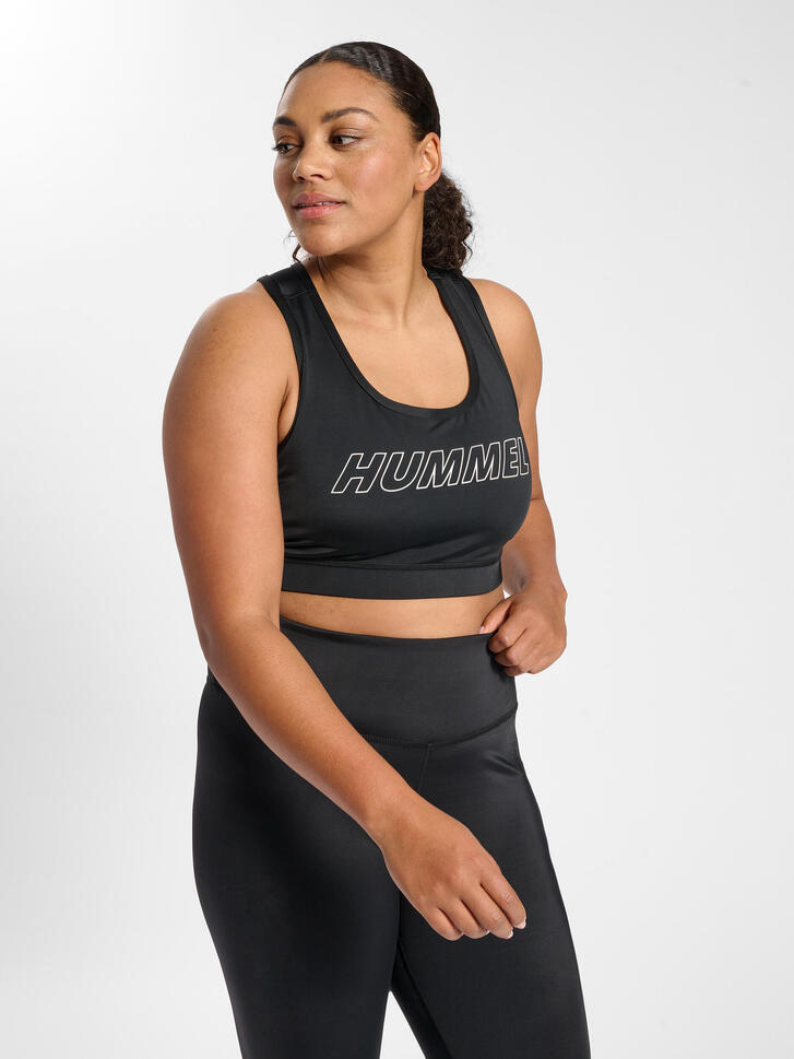 Damski biustonosz sportowy Hummel TE Curvy Plus