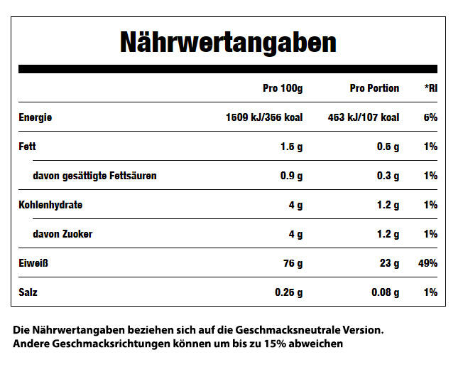 Caséine - Micellar Casein - Vanille 1000g 4/4