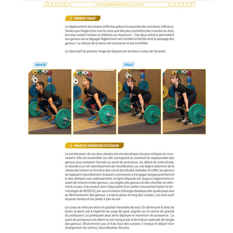 HALTÉROPHILIE En 50 Correctifs - 4TRAINER Editions 5/5