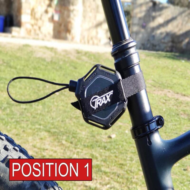 TRAX Pro rolmechanisme sleepsysteem zwart voor fiets | sleeptouw | fietstrekker