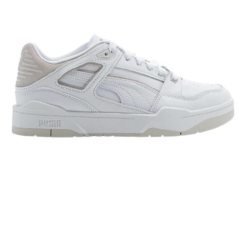 Mens Slipstream Leather Trainers (White)