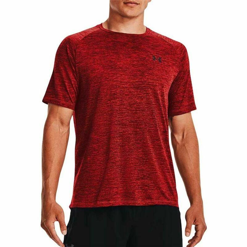 Camiseta Deportiva de Manga Corta Under Armour Tech™ 2.0 Rojo