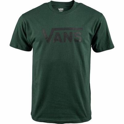 Heren-t-shirt met korte mouwen vans vans drop v-b m green groen
