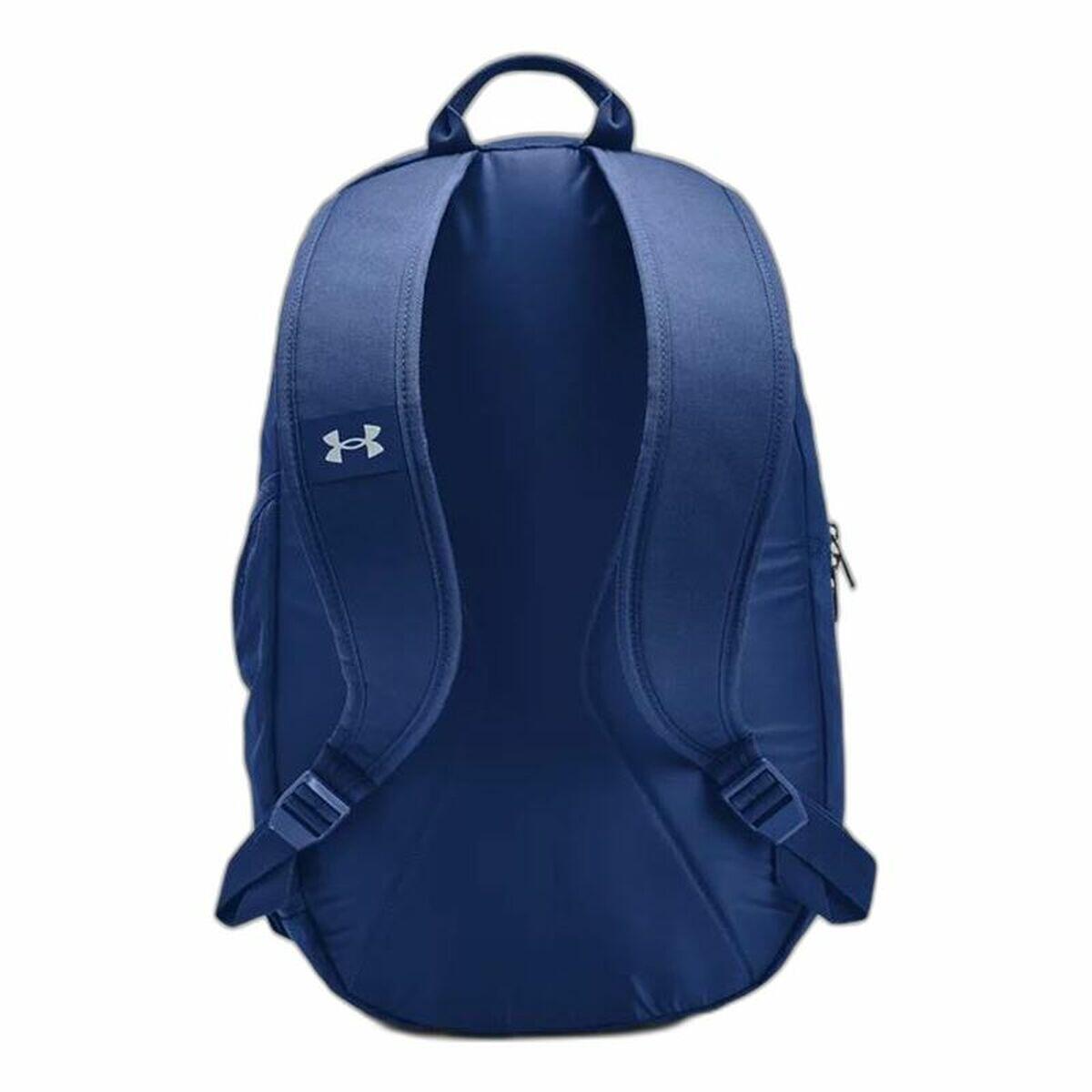 Zaino Uomo Under Armour Hustle Lite Blu per Sport e Palestra 3/4